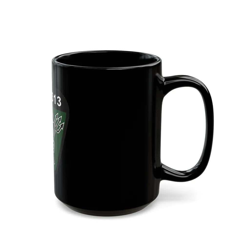 PSU 313 (U.S. Coast Guard) Black Coffee Mug-Go Mug Yourself