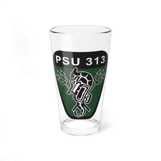 PSU 313 (U.S. Coast Guard) Pint Glass 16oz-16oz-Go Mug Yourself