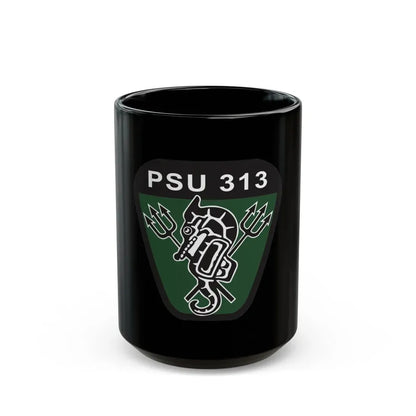 PSU 313 (U.S. Coast Guard) Black Coffee Mug 15oz - Go Mug Yourself