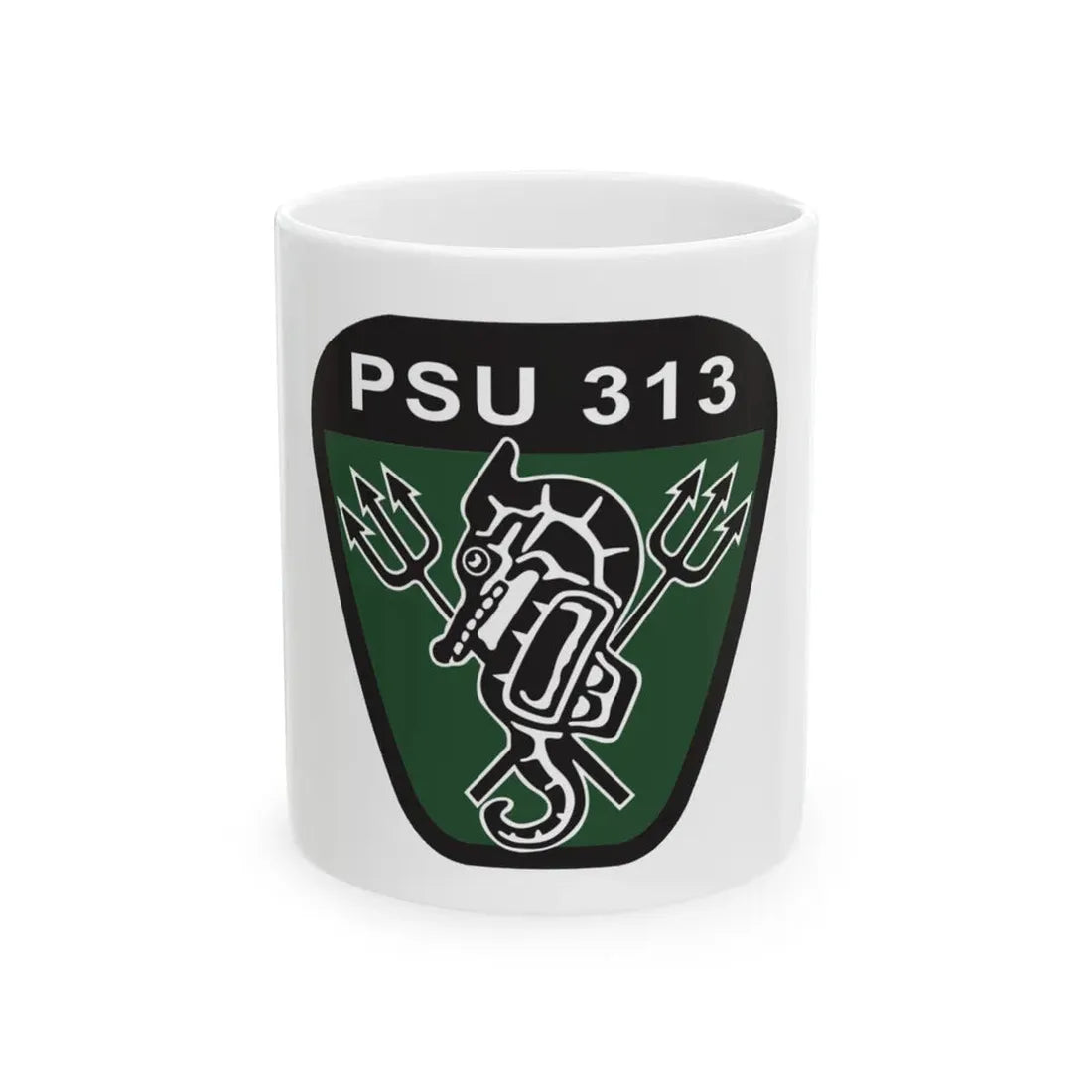 PSU 313 (U.S. Coast Guard) White Coffee Mug 11oz - Go Mug Yourself