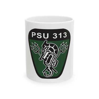PSU 313 (U.S. Coast Guard) White Coffee Mug 11oz - Go Mug Yourself