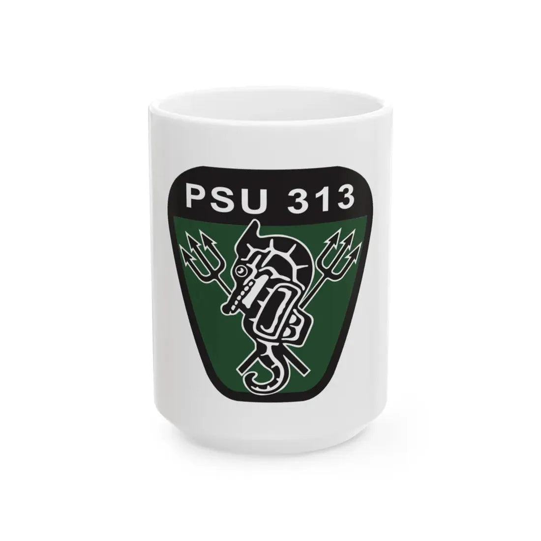 PSU 313 (U.S. Coast Guard) White Coffee Mug 15oz - Go Mug Yourself