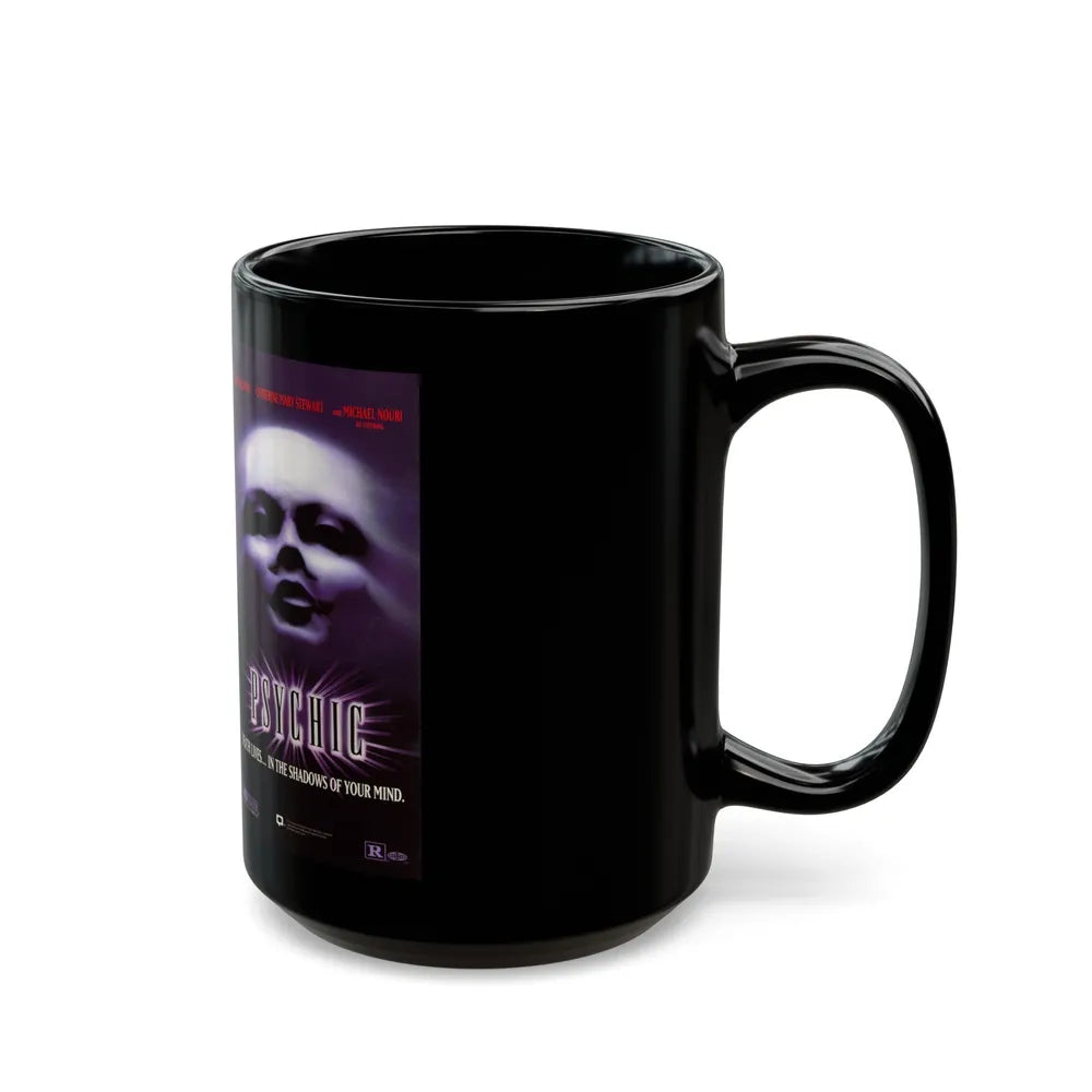 PSYCHIC VIDMARK (VHS COVER) - Black Coffee Mug-Go Mug Yourself