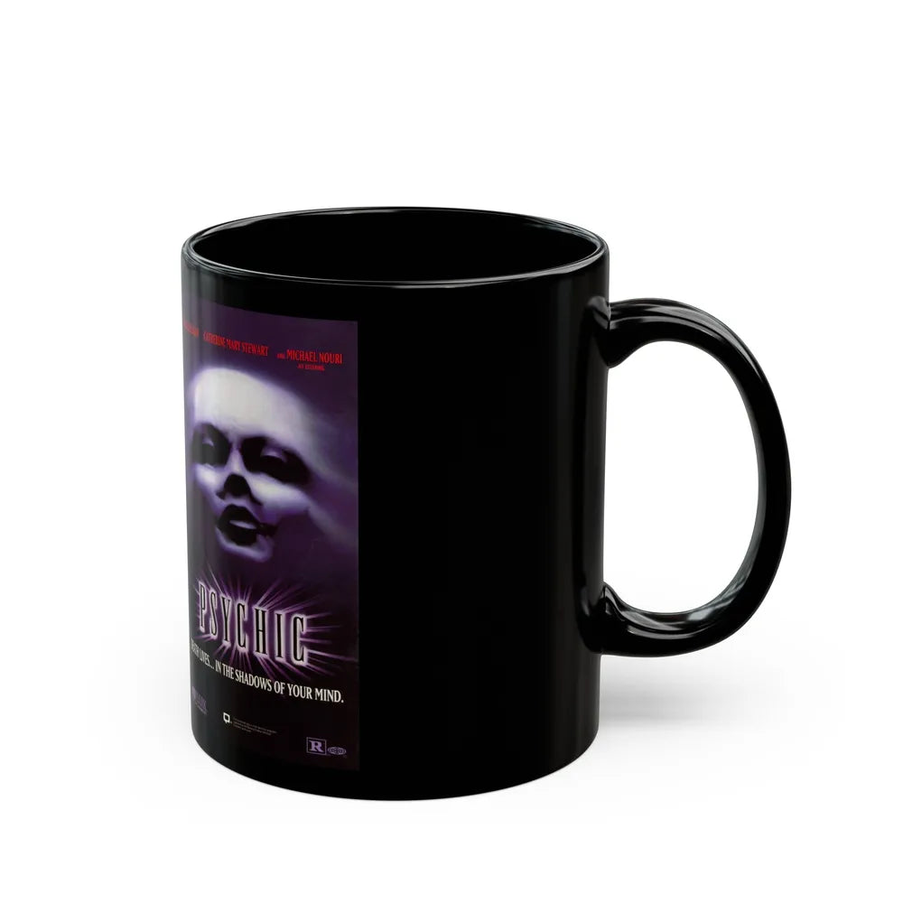 PSYCHIC VIDMARK (VHS COVER) - Black Coffee Mug-Go Mug Yourself