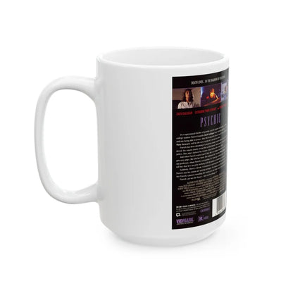 PSYCHIC VIDMARK (VHS COVER) - White Coffee Mug-Go Mug Yourself