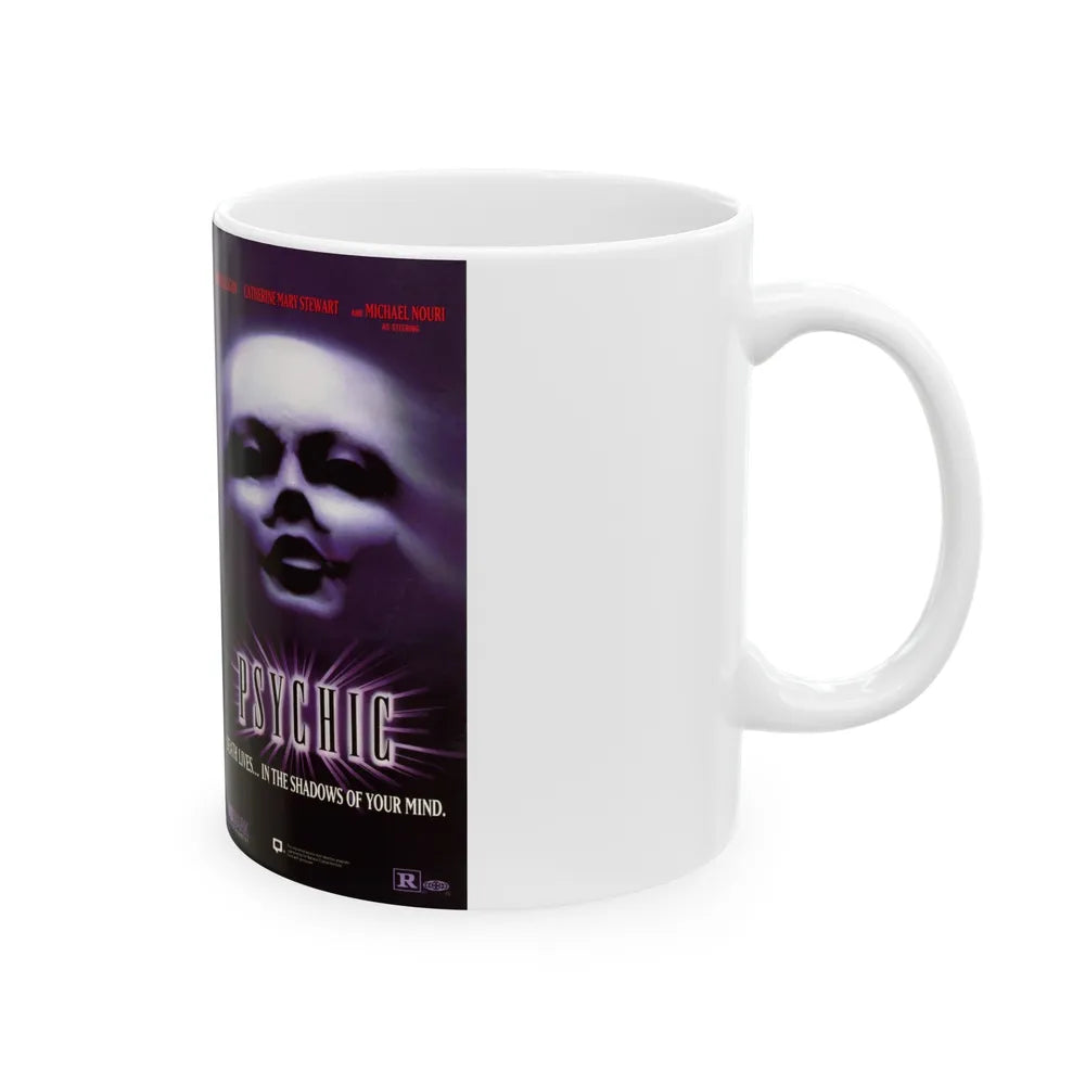 PSYCHIC VIDMARK (VHS COVER) - White Coffee Mug-Go Mug Yourself