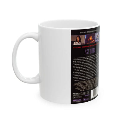 PSYCHIC VIDMARK (VHS COVER) - White Coffee Mug-Go Mug Yourself