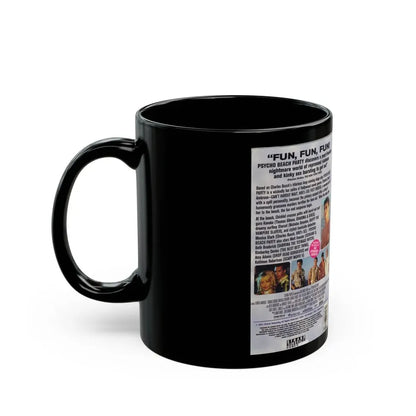 PSYCHO BEACH PARTY (VHS COVER) - Black Coffee Mug - Go Mug Yourself