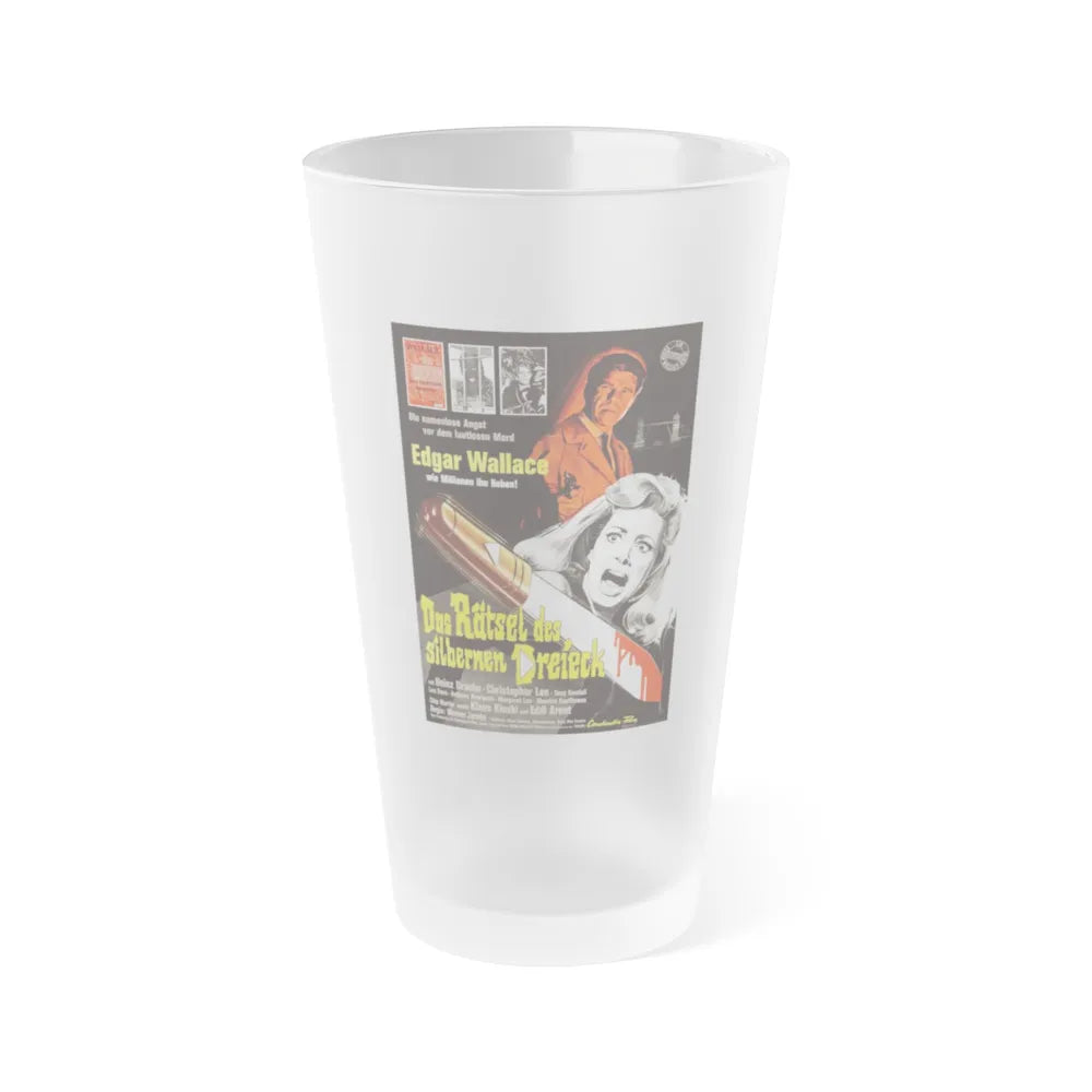 PSYCHO CIRCUS (GERMAN) 1966 Movie Poster - Frosted Pint Glass 16oz-16oz-Frosted-Go Mug Yourself