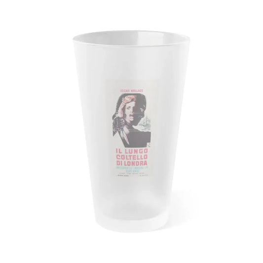 PSYCHO CIRCUS (ITALIAN) 1966 Movie Poster - Frosted Pint Glass 16oz 16oz Frosted - Go Mug Yourself