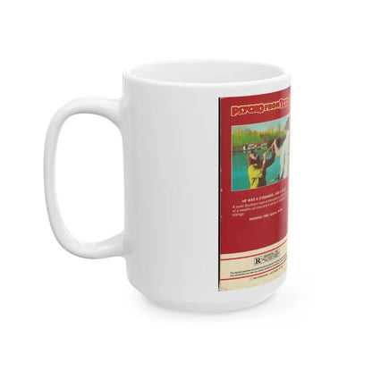 PSYCHO FROM TEXAS PARAGON VIDEO PRODUCTIONS (VHS COVER) - White Coffee Mug - Go Mug Yourself
