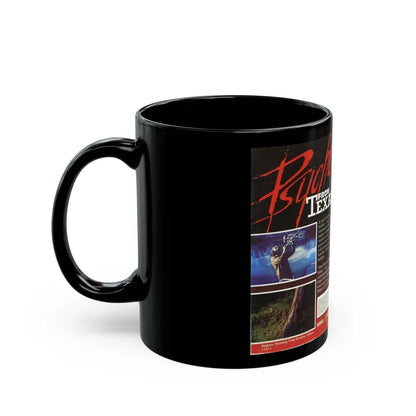 PSYCHO FROM TEXAS (VHS COVER) - Black Coffee Mug-Go Mug Yourself