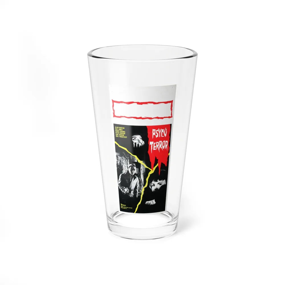 PSYCHO TERROR 1964 Movie Poster - Pint Glass 16oz-16oz-Go Mug Yourself