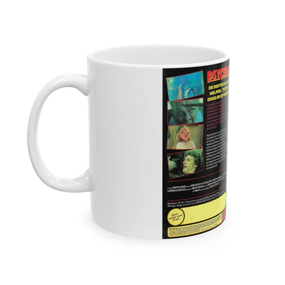 PSYCHOC (VHS COVER) - White Coffee Mug-Go Mug Yourself