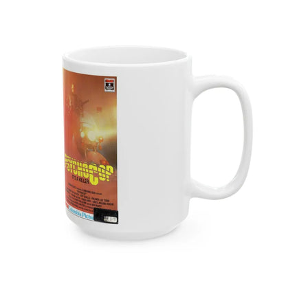 PSYCHOCOP (VHS COVER) - White Coffee Mug-Go Mug Yourself