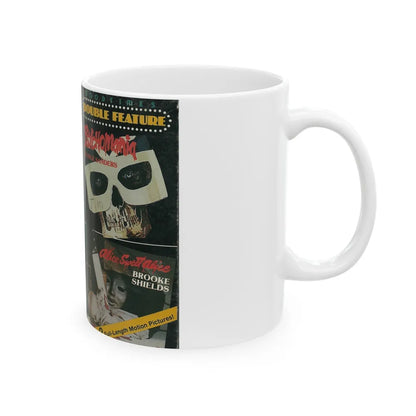 PSYCHOMANIA AND ALICE SWEET ALICE (VHS COVER) - White Coffee Mug-Go Mug Yourself