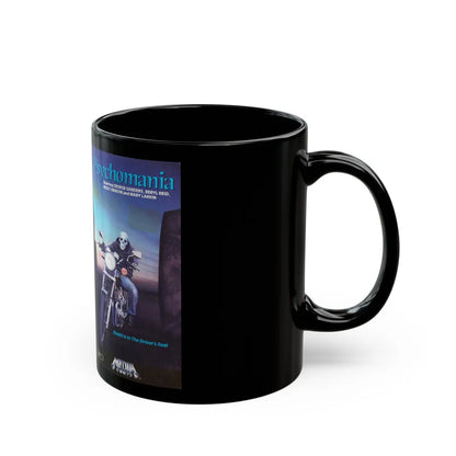 PSYCHOMANIA VERSION2 (VHS COVER) - Black Coffee Mug-Go Mug Yourself