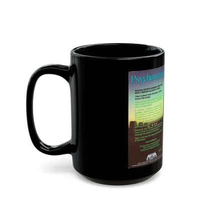 PSYCHOMANIA VERSION2 (VHS COVER) - Black Coffee Mug-Go Mug Yourself