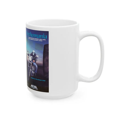 PSYCHOMANIA VERSION2 (VHS COVER) - White Coffee Mug-Go Mug Yourself