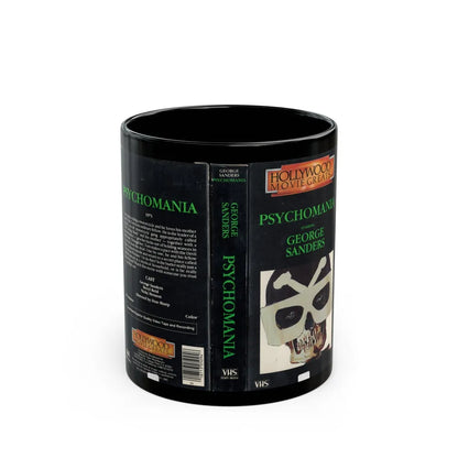 PSYCHOMANIA (VHS COVER) - Black Coffee Mug-11oz-Go Mug Yourself