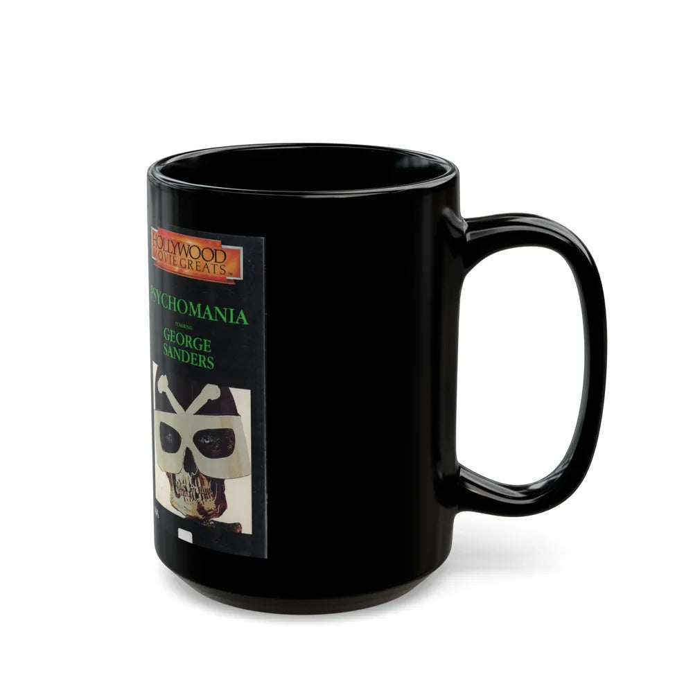 PSYCHOMANIA (VHS COVER) - Black Coffee Mug-Go Mug Yourself