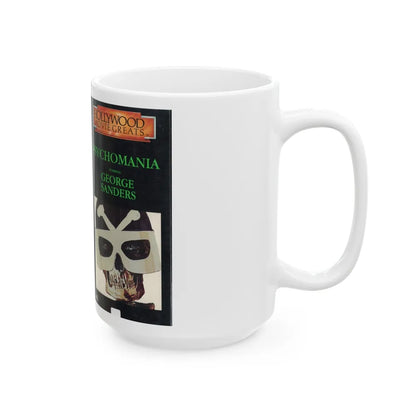 PSYCHOMANIA (VHS COVER) - White Coffee Mug-Go Mug Yourself