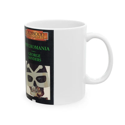 PSYCHOMANIA (VHS COVER) - White Coffee Mug-Go Mug Yourself