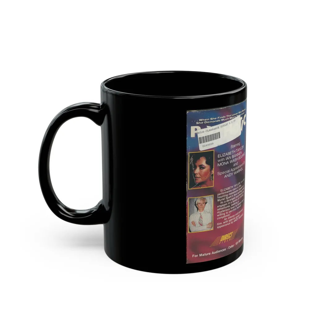 PSYCHOTIC (VHS COVER) - Black Coffee Mug-Go Mug Yourself