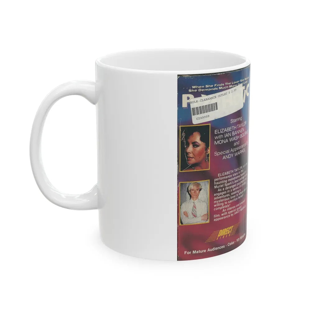 PSYCHOTIC (VHS COVER) - White Coffee Mug-Go Mug Yourself