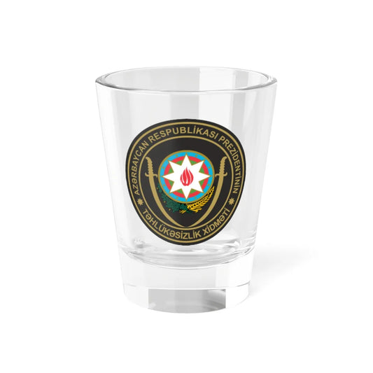 PTX logo 2024 (Azerbaijan) (Coat of Arms) Shot Glass 1.5oz 1.5oz - Go Mug Yourself