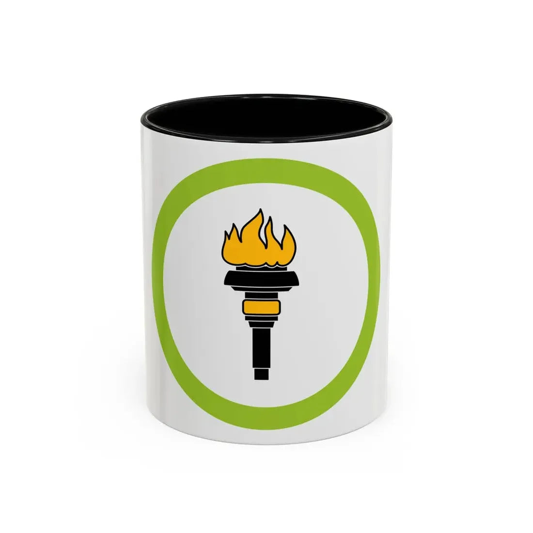 Public Health (Boy Scout Merit Badge) Accent Coffee Mug 11oz Black - Go Mug Yourself