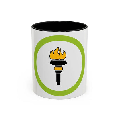 Public Health (Boy Scout Merit Badge) Accent Coffee Mug 11oz Black - Go Mug Yourself