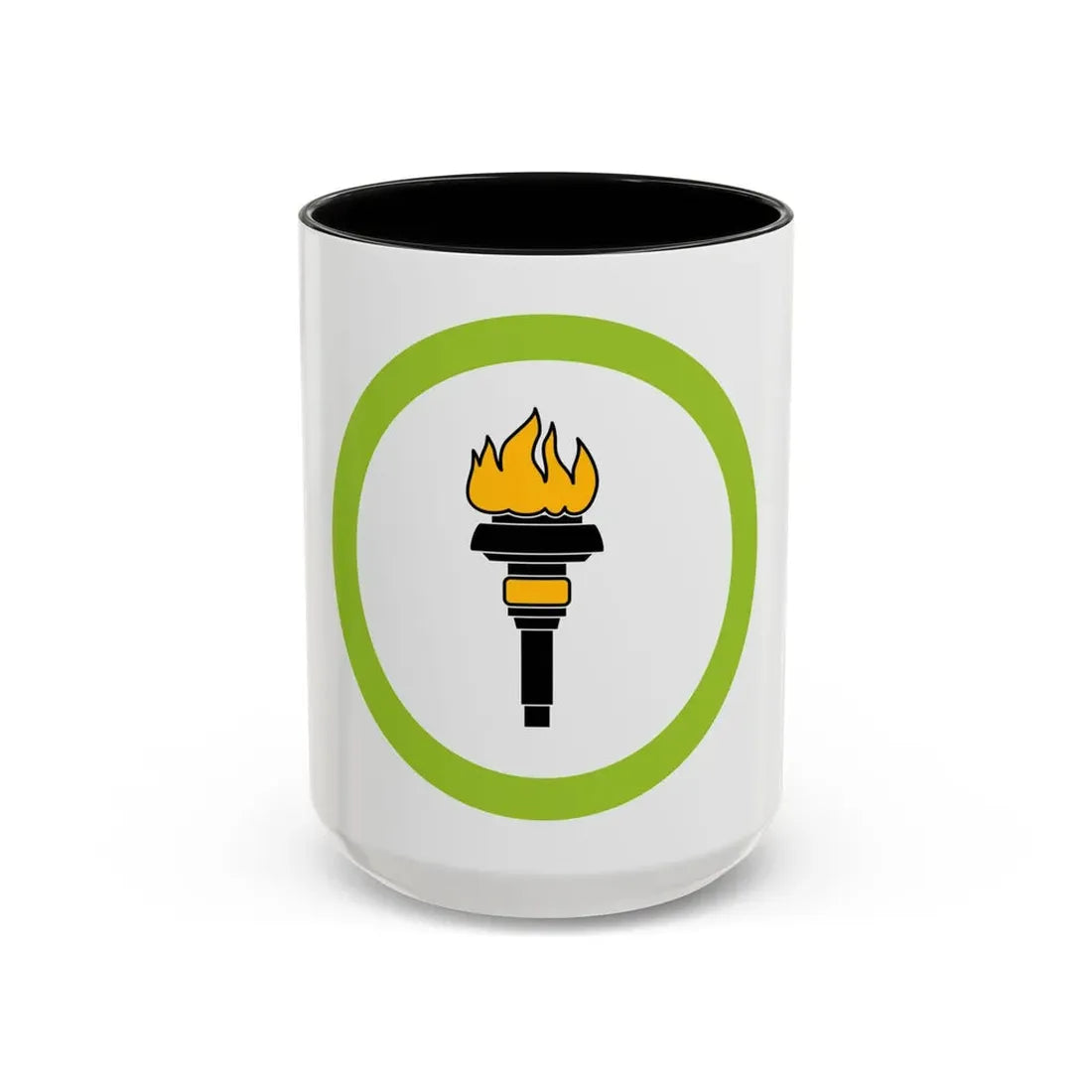 Public Health (Boy Scout Merit Badge) Accent Coffee Mug 15oz Black - Go Mug Yourself