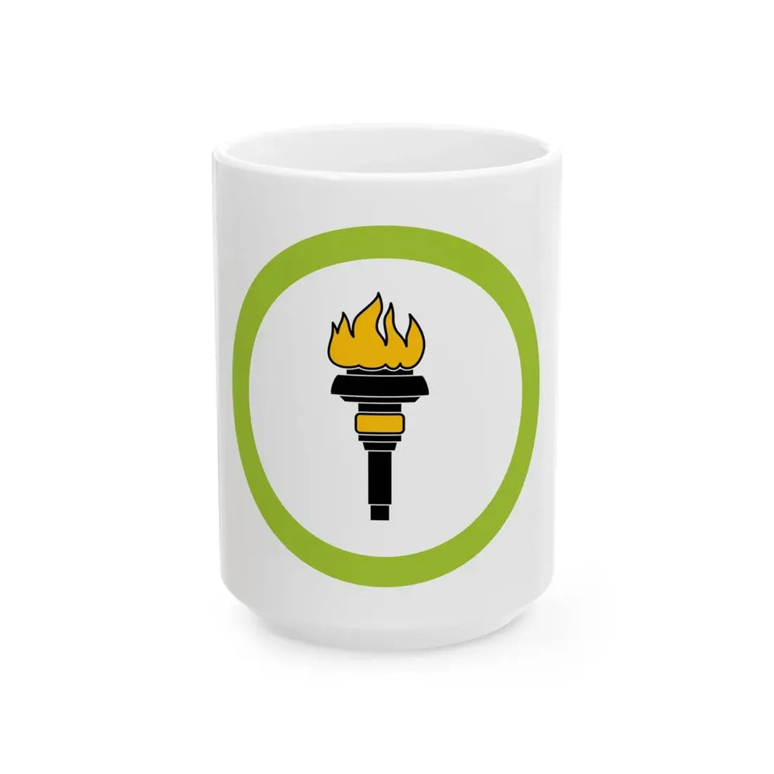 Public Health (Boy Scout Merit Badge) White Coffee Mug 15oz - Go Mug Yourself
