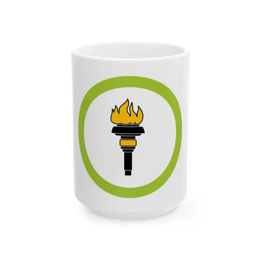 Public Health (Boy Scout Merit Badge) White Coffee Mug 15oz - Go Mug Yourself