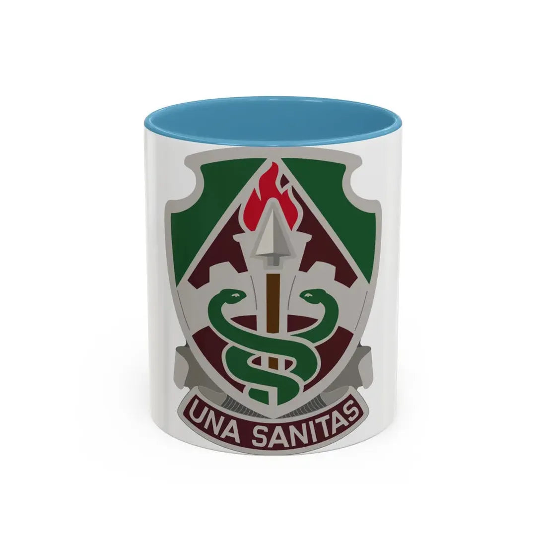 Public Health Center (U.S. Army) Accent Coffee Mug 11oz Light Blue - Go Mug Yourself