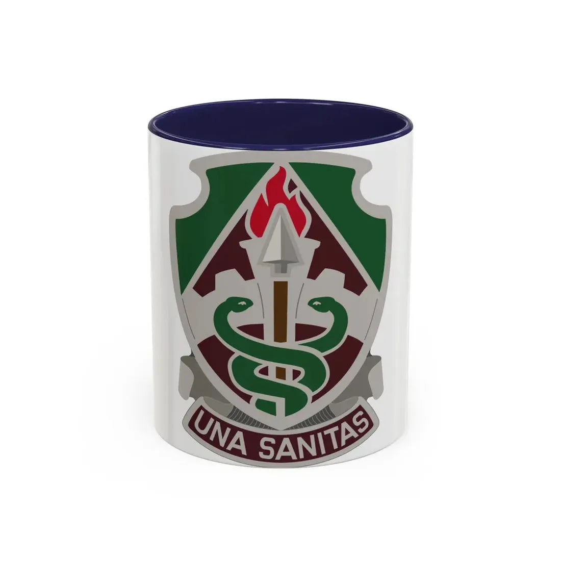 Public Health Center (U.S. Army) Accent Coffee Mug 11oz Navy - Go Mug Yourself