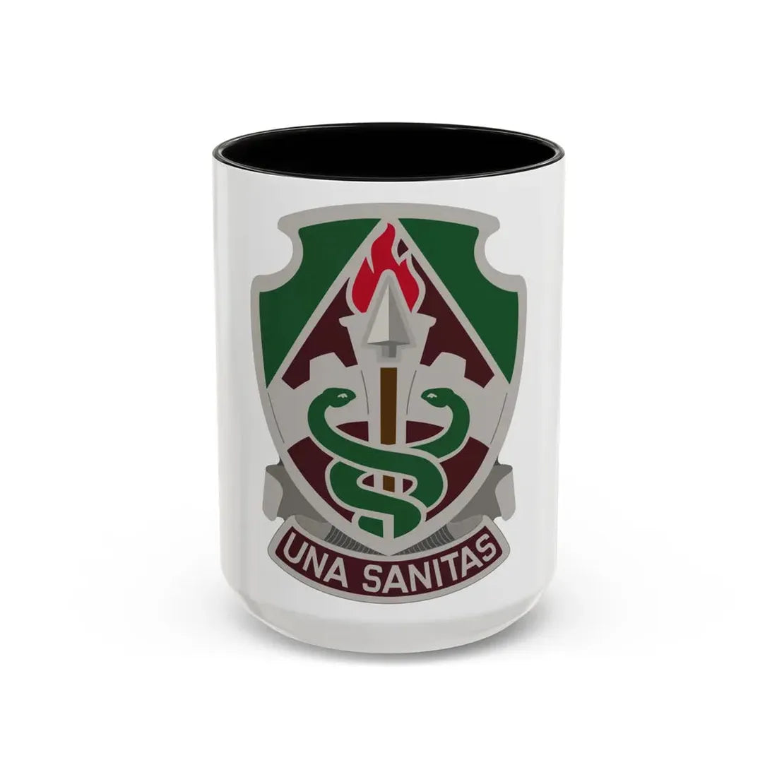 Public Health Center (U.S. Army) Accent Coffee Mug 15oz Black - Go Mug Yourself