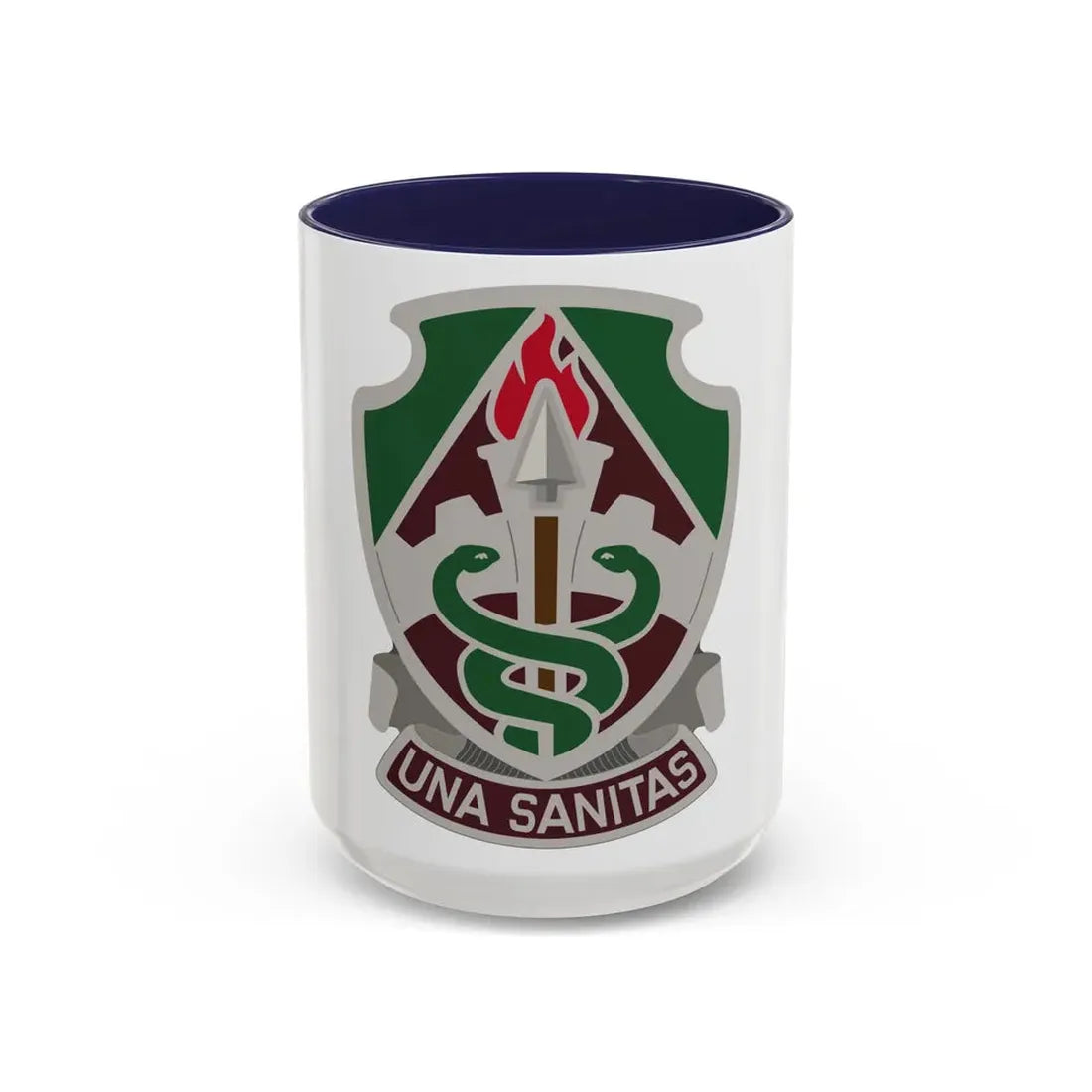 Public Health Center (U.S. Army) Accent Coffee Mug 15oz Navy - Go Mug Yourself