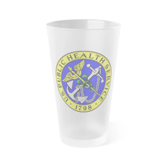 Public Health Service - Frosted Pint Glass 16oz-16oz-Frosted-Go Mug Yourself