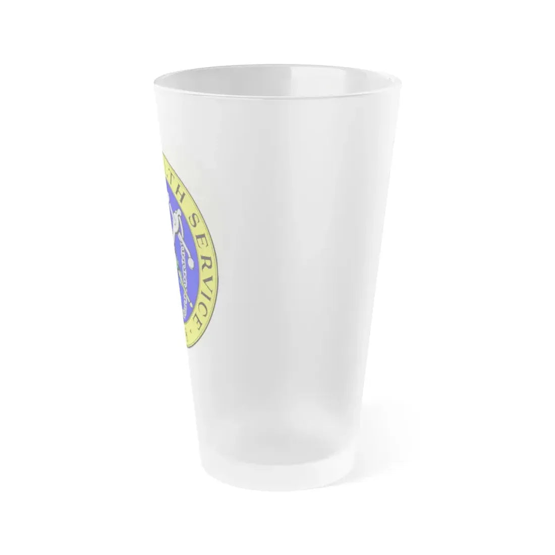 Public Health Service - Frosted Pint Glass 16oz - Go Mug Yourself