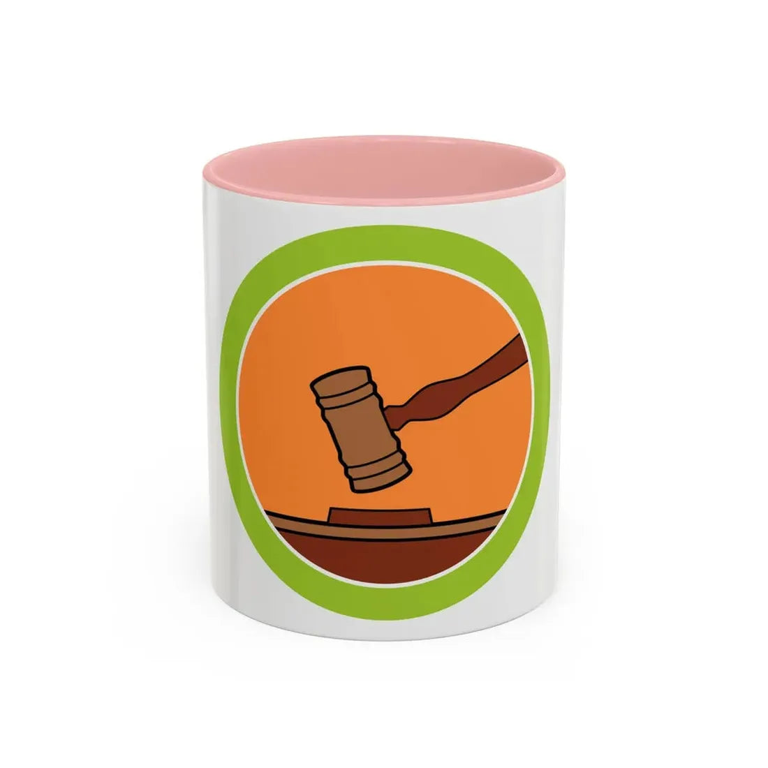 Public Speaking (Boy Scout Merit Badge) Accent Coffee Mug 11oz Pink - Go Mug Yourself