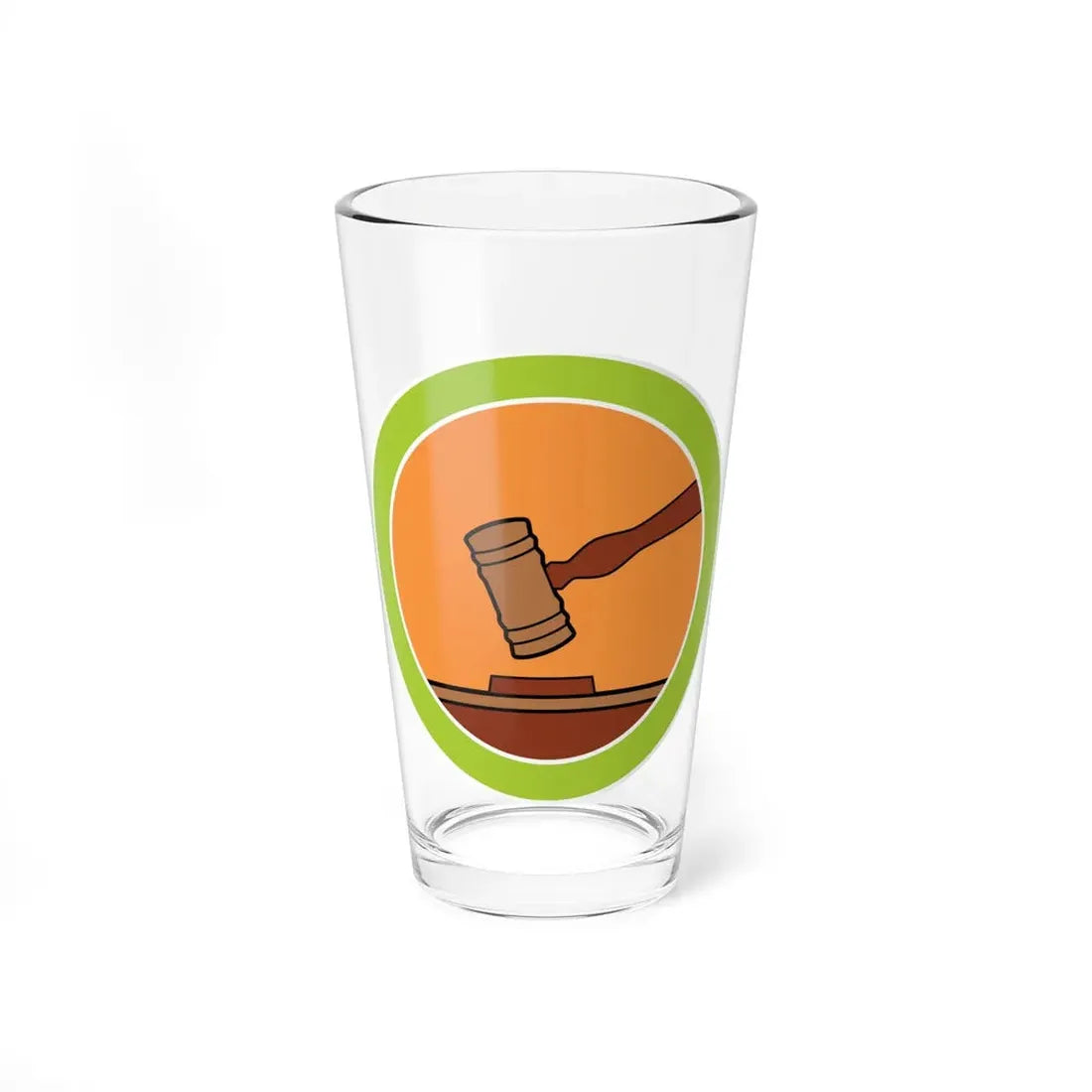Public Speaking (Boy Scout Merit Badge) Pint Glass 16oz 16oz - Go Mug Yourself