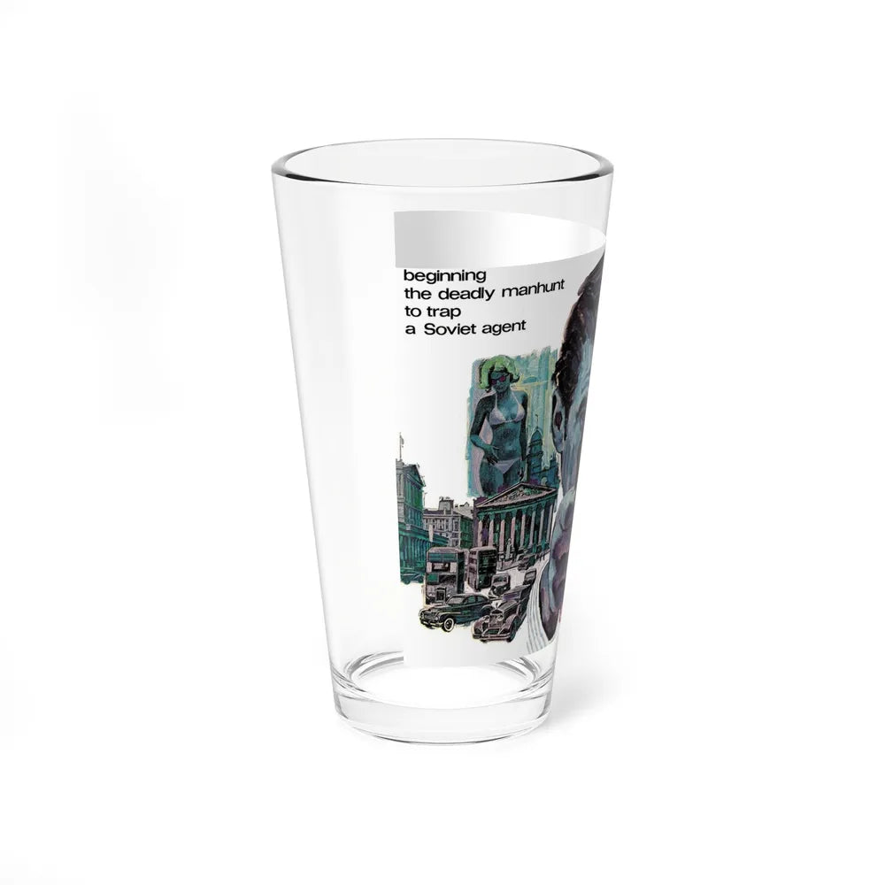 Publication unknown (1) (Magazine Illustration) Pint Glass 16oz-Go Mug Yourself