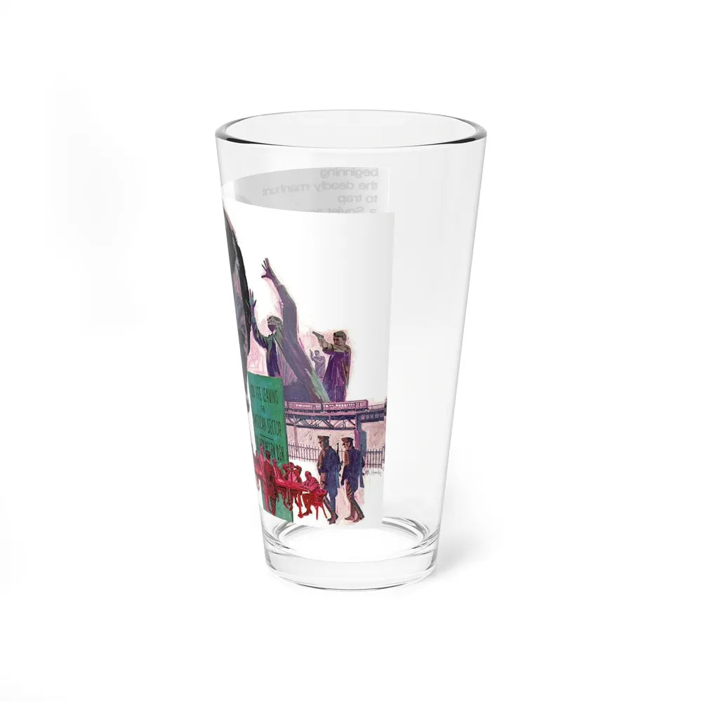 Publication unknown (1) (Magazine Illustration) Pint Glass 16oz-Go Mug Yourself