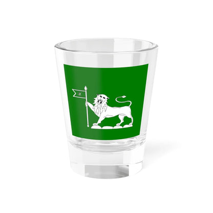 Pudukkottai flag (India) Shot Glass 1.5oz 1.5oz - Go Mug Yourself