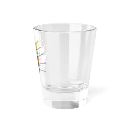 Puerto Rico Coat of Arms 1767 (Costa Rica) (Coat of Arms) Shot Glass 1.5oz - Go Mug Yourself