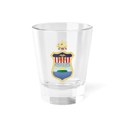 Puerto Rico Coat of Arms by the United States 1902 (Puerto Rico) (Coat of Arms) Shot Glass 1.5oz 1.5oz - Go Mug Yourself