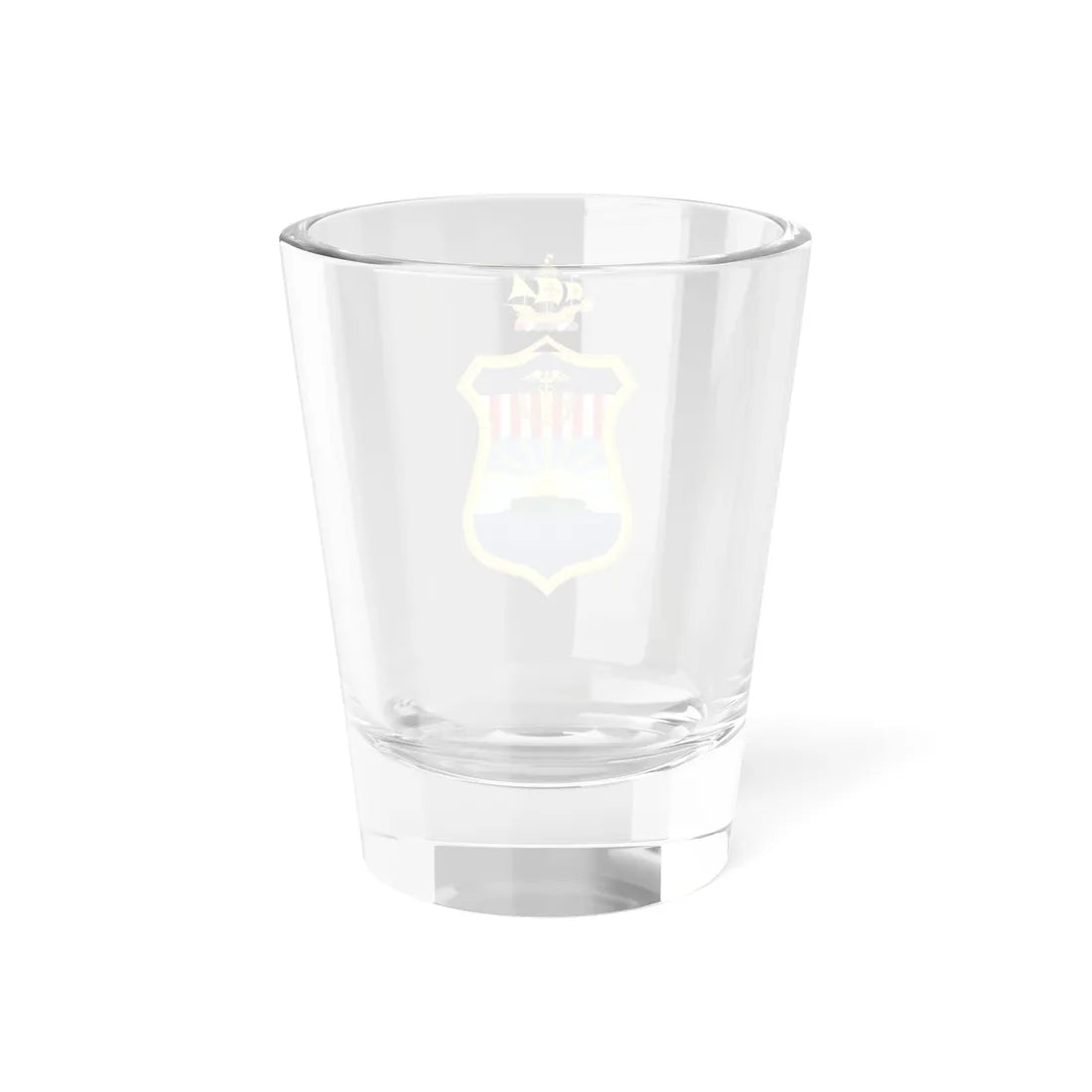 Puerto Rico Coat of Arms by the United States 1902 (Puerto Rico) (Coat of Arms) Shot Glass 1.5oz - Go Mug Yourself