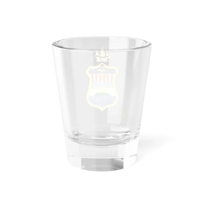 Puerto Rico Coat of Arms by the United States 1902 (Puerto Rico) (Coat of Arms) Shot Glass 1.5oz - Go Mug Yourself